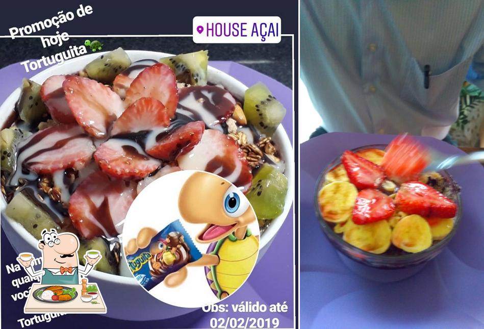 Comida em House Açai