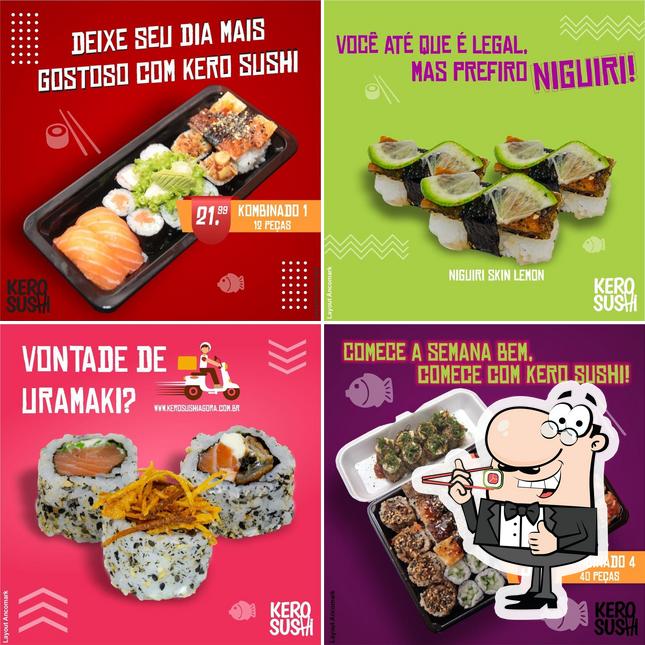 Escolha diversas opções de sushi