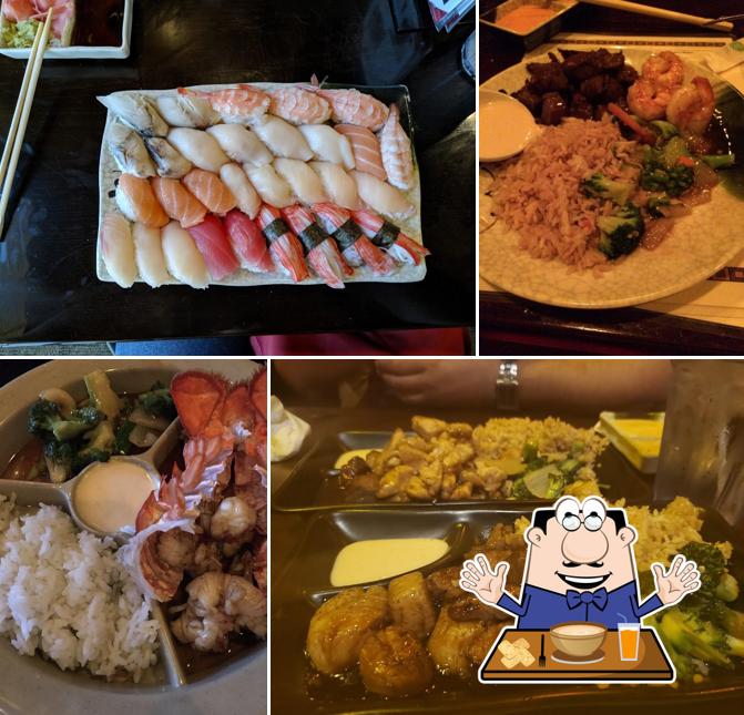 Platos en Koizi Endless Hibachi & Sushi Eatery