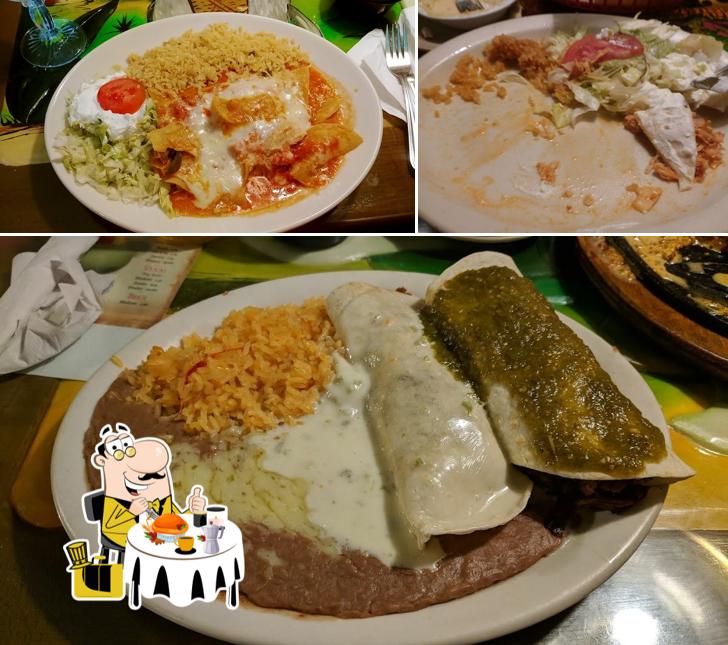 Meals at Las Palmas Mexican Restaurant