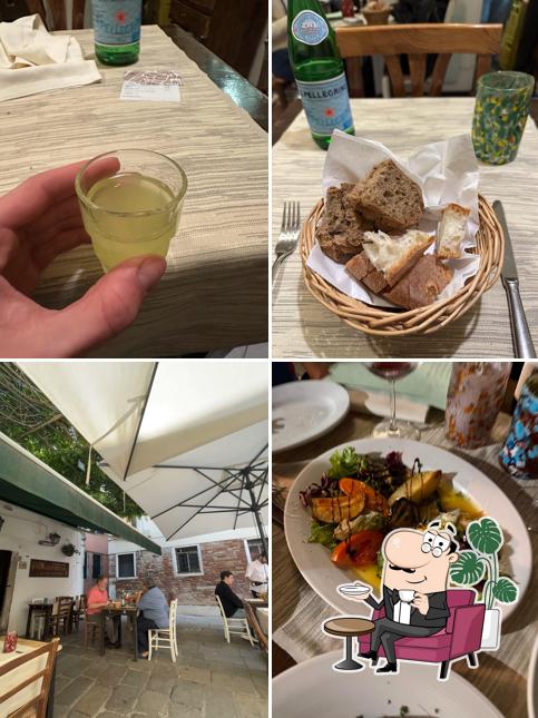Dai un'occhiata agli interni di Osteria Alla Frasca