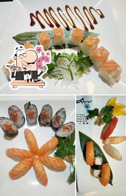 Ordina le varie opzioni di sushi