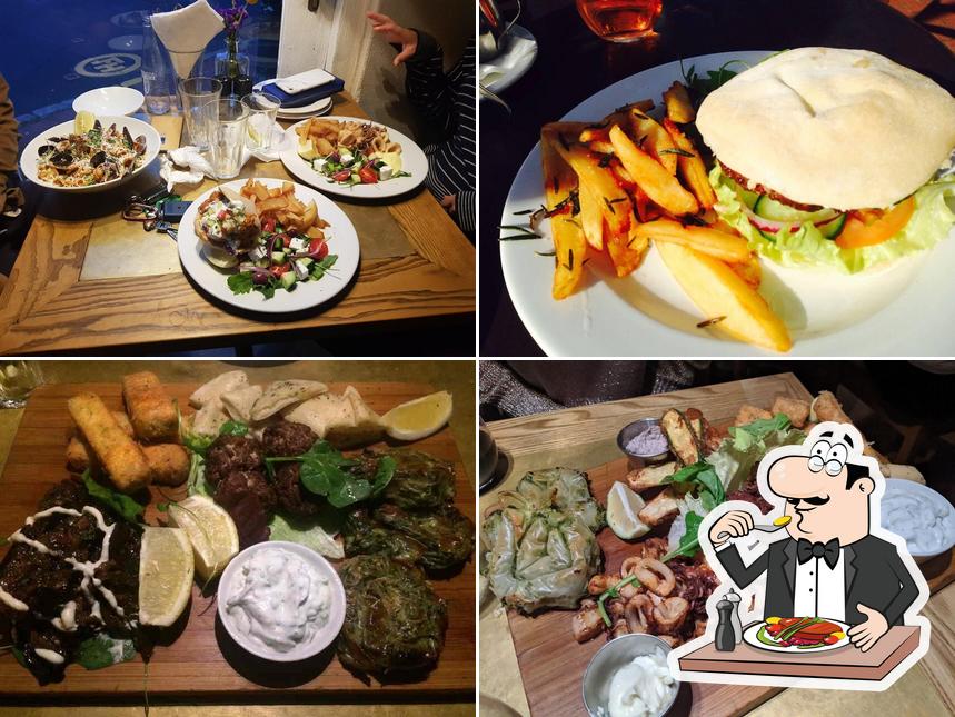 Essen im Maria's Greek Café