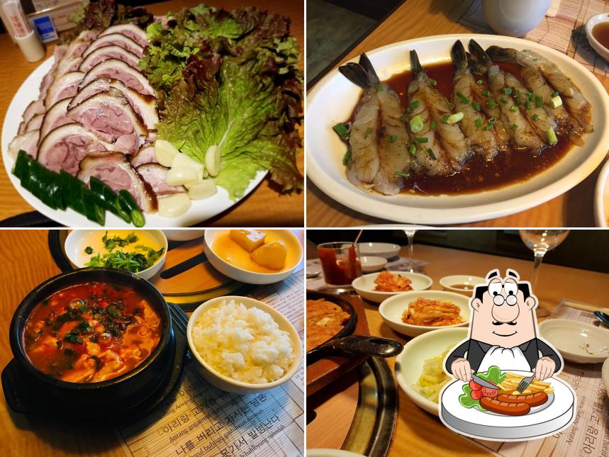 Meals at Arirang Korean Restaurant