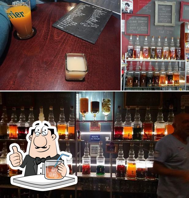 Essayez une boisson du menu
