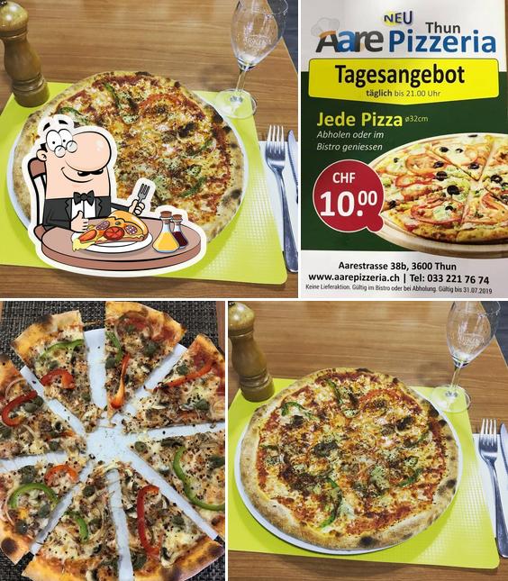 Choisissez des pizzas à Aare Pizzeria Thun Thun