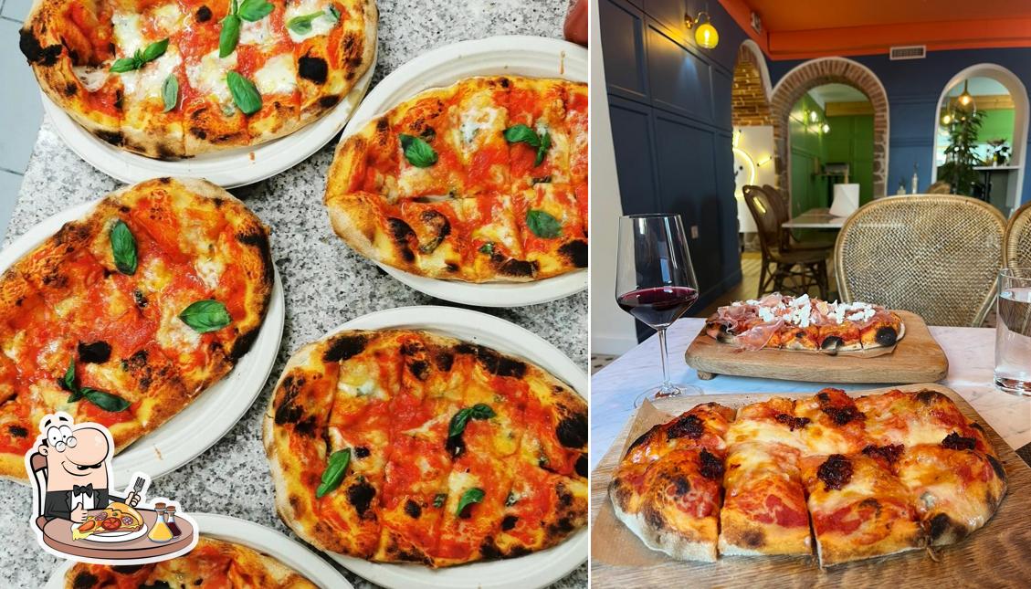 A Pizzeria Piccola, puoi ordinare una bella pizza