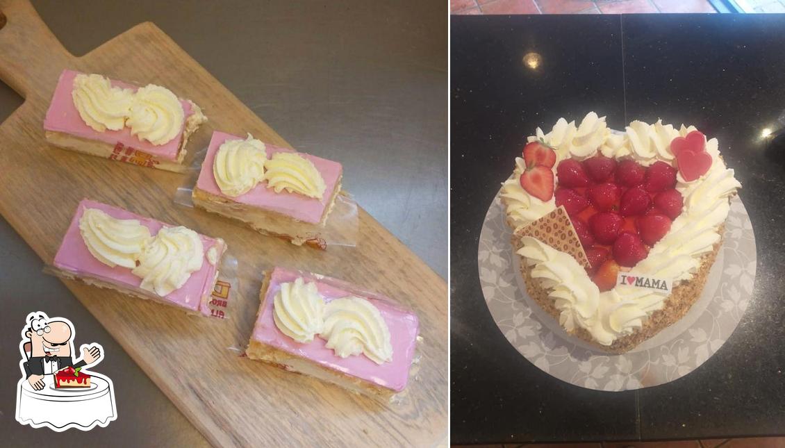 Bakery Deterd Bornerbroeksestraat offers a selection of desserts