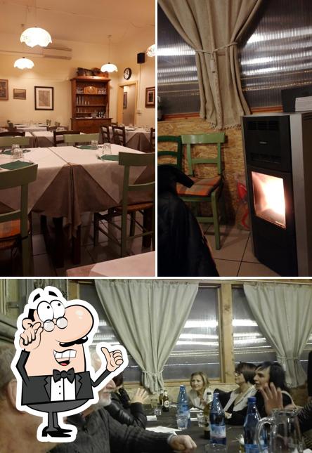 Dai un'occhiata agli interni di Osteria Pizzeria Bar del Palazzo