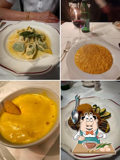 Ravioli al Antica Trattoria della Pesa