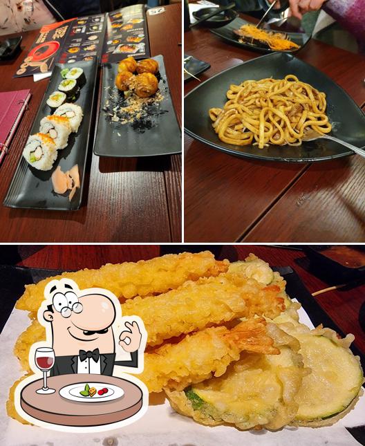 Food at Okami Japanese Restaurant