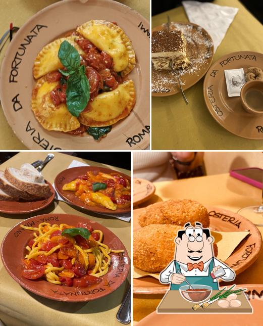 Ravioli al Osteria Da Fortunata - Milano