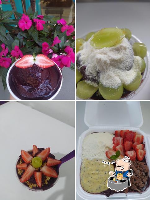 Comida em Chantilly Sorveteria e Café