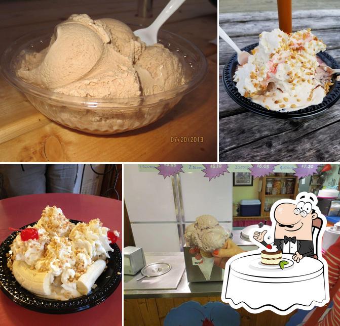 Downeast Ice Cream Factory in Boothbay Harbor Restaurant menu and reviews