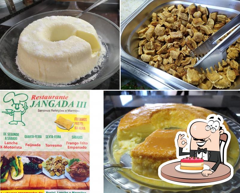 Tarta de queso en Restaurante Jangada III