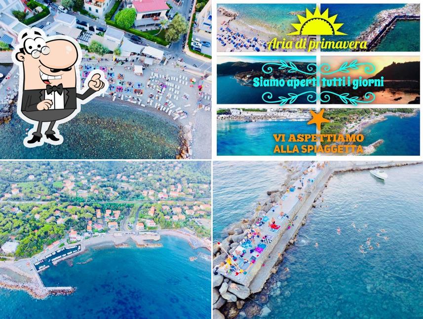 Guarda l'area esterna di La Spiaggetta di Quercianella