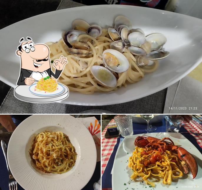 Spaghetti alla carbonara al A Prua - ristorante di pesce