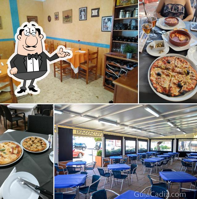 Las imágenes de interior y bebida en Pizzeria Nuovo Sassari