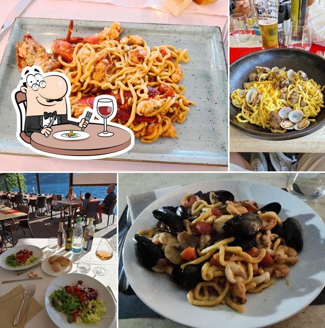 Cibo al Ristorante Cà Rossa