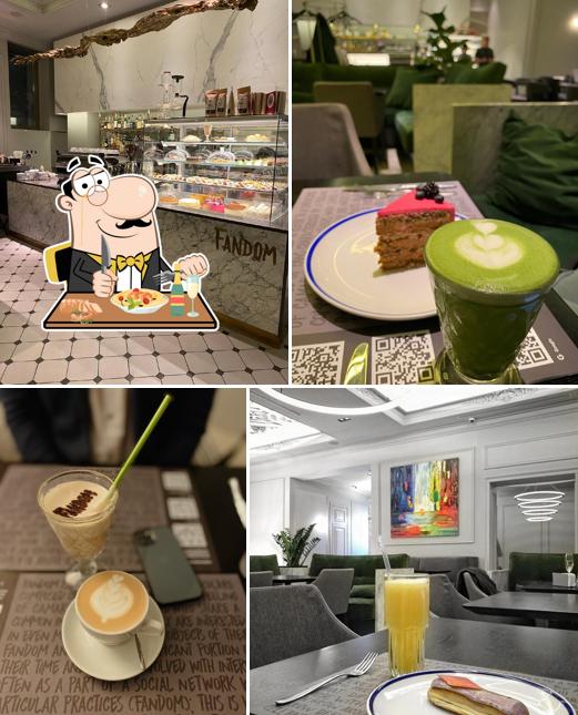 Nourriture à Fandom coffee bar