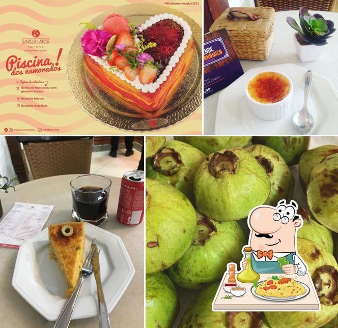 Platos en Café Sabor