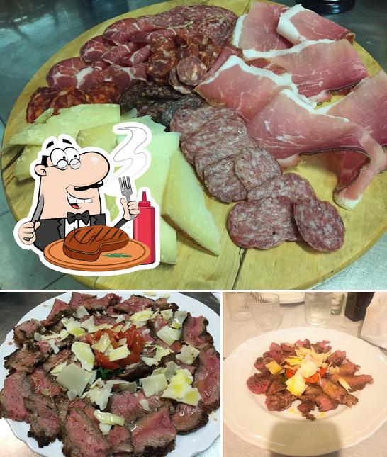 Prova i un pasto a base di carne a Osteria San Martino