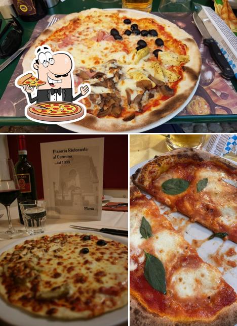 Commandez des pizzas à Ristorante Pizzeria Al Carmine