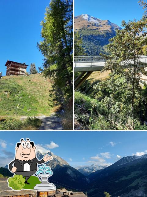Gli esterni di Restaurant du Col de Torrent