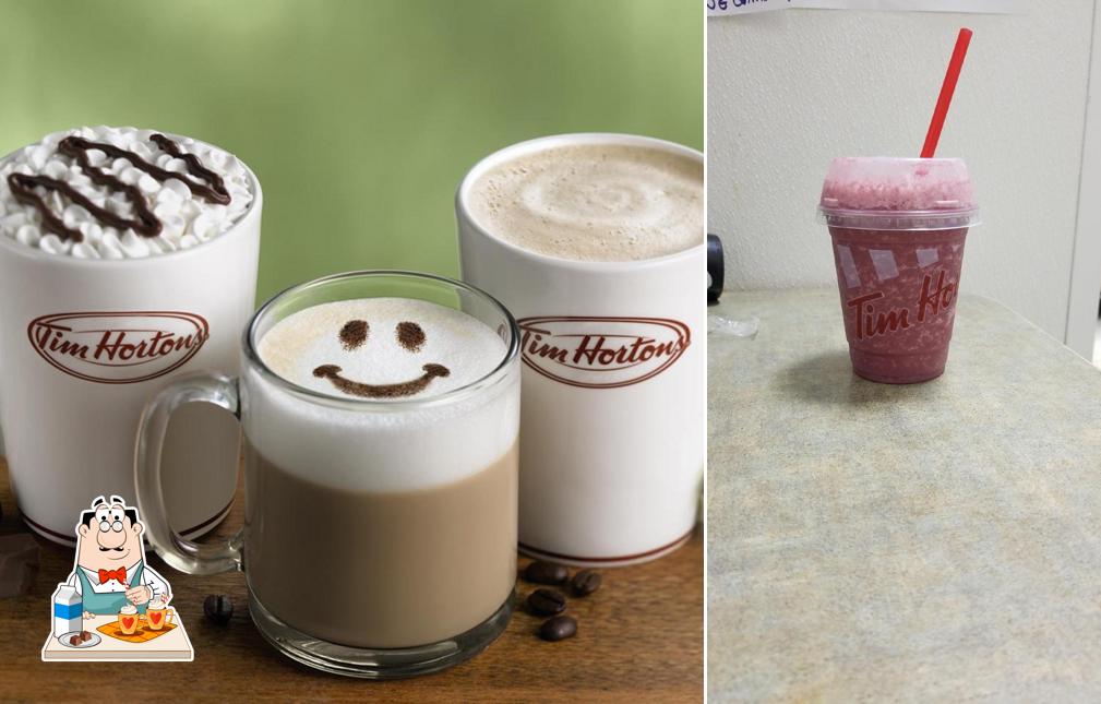 Profitez d'une boisson à Tim Hortons