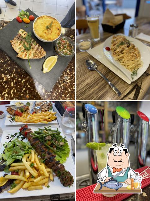 Saumon grillé à Chez Angelo