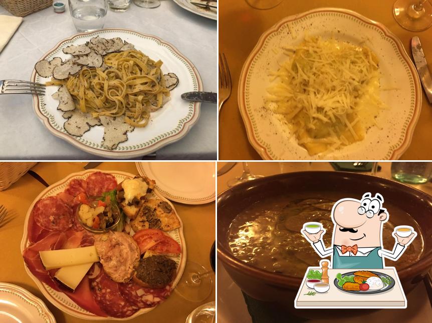 Platti al Osteria del Conte