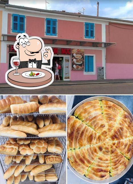 Tra le diverse cose da Pekarna Dan in Noč si possono trovare la cibo e interni