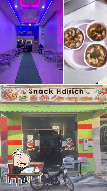 L’image de la intérieur et nourriture concernant Snack Hdirich