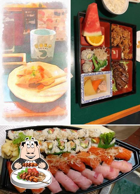 Еда в "Uoko Sushi and Japanese Cuisine"