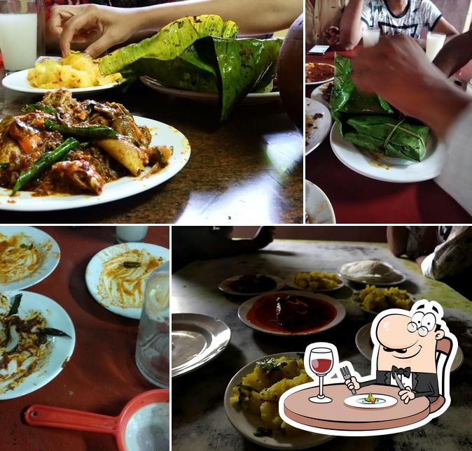 Food at Toddy Shop