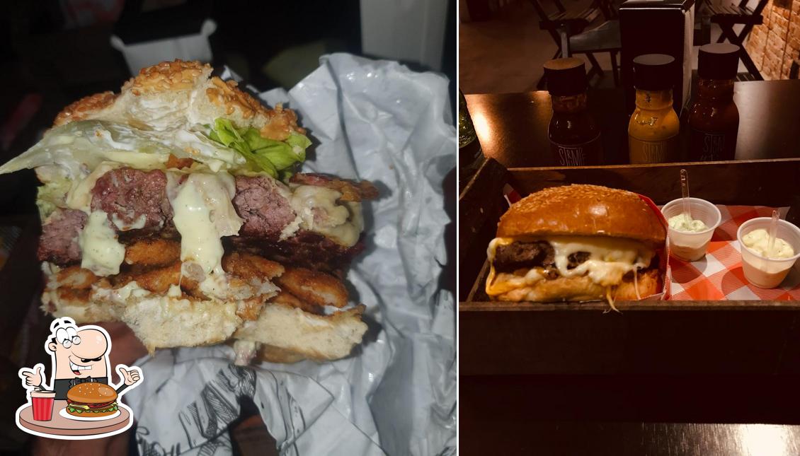 Delicie-se com um hambúrguer no Dynamite´s Burger