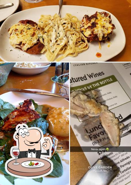 Olive Garden Italian Restaurant in Plymouth Restaurant menu and reviews