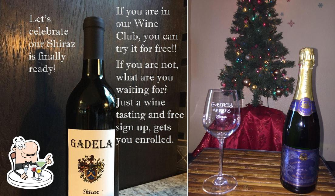 Gadela Winery serves alcohol