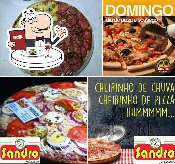 Comida em Sandro Pizzas