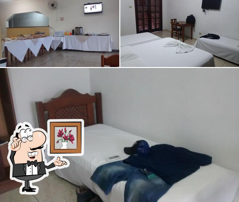O interior do Hotel Suzyéllem