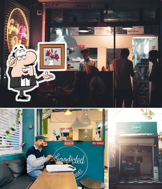 The interior of Foodicted