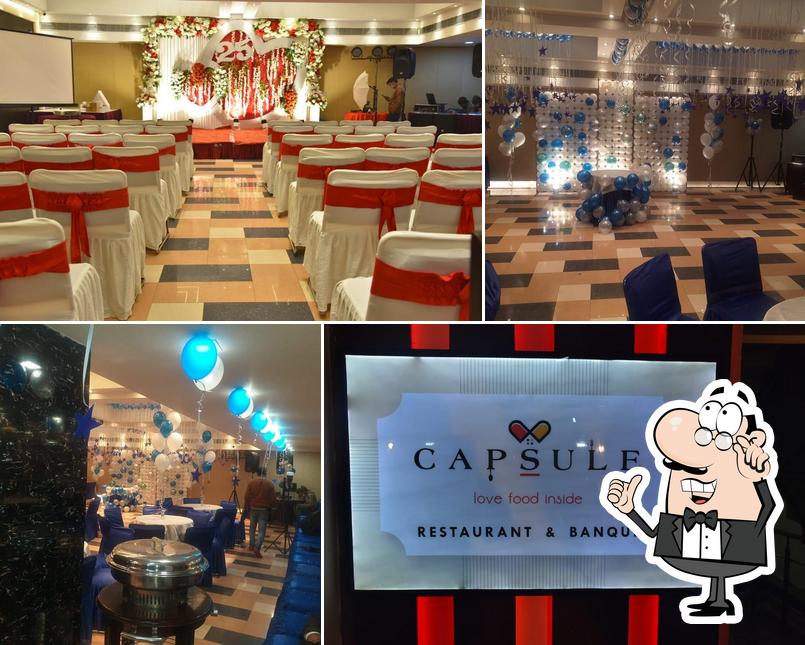 Check out how Capsule Restaurant And Banquet looks inside