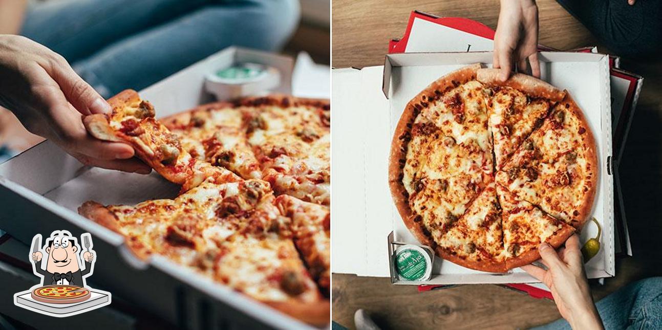 Bei Papa Johns Pizza könnt ihr Pizza genießen