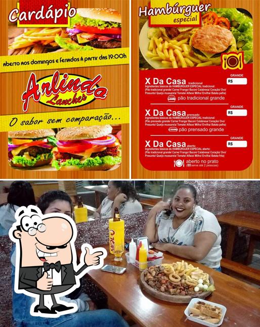 Here's a picture of Arlindo Lanches