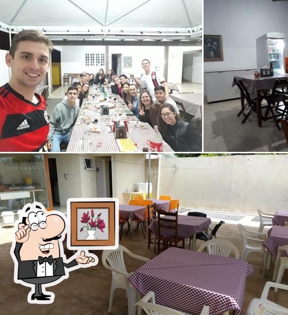 O interior do Quintal Da Pizza Pizzaria