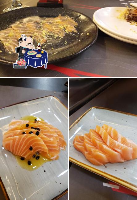 Sashimi em Saka Sushi Bar - Toledo/PR