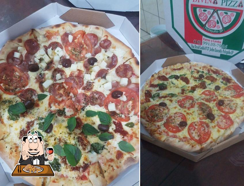 No Divina Pizza, você pode degustar pizza