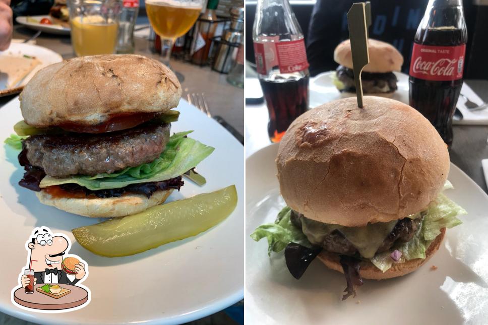 Hamburger im Ellis Gourmet Burger