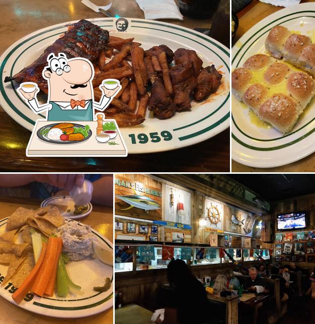 Food at Flanigan's Seafood Bar and Grill