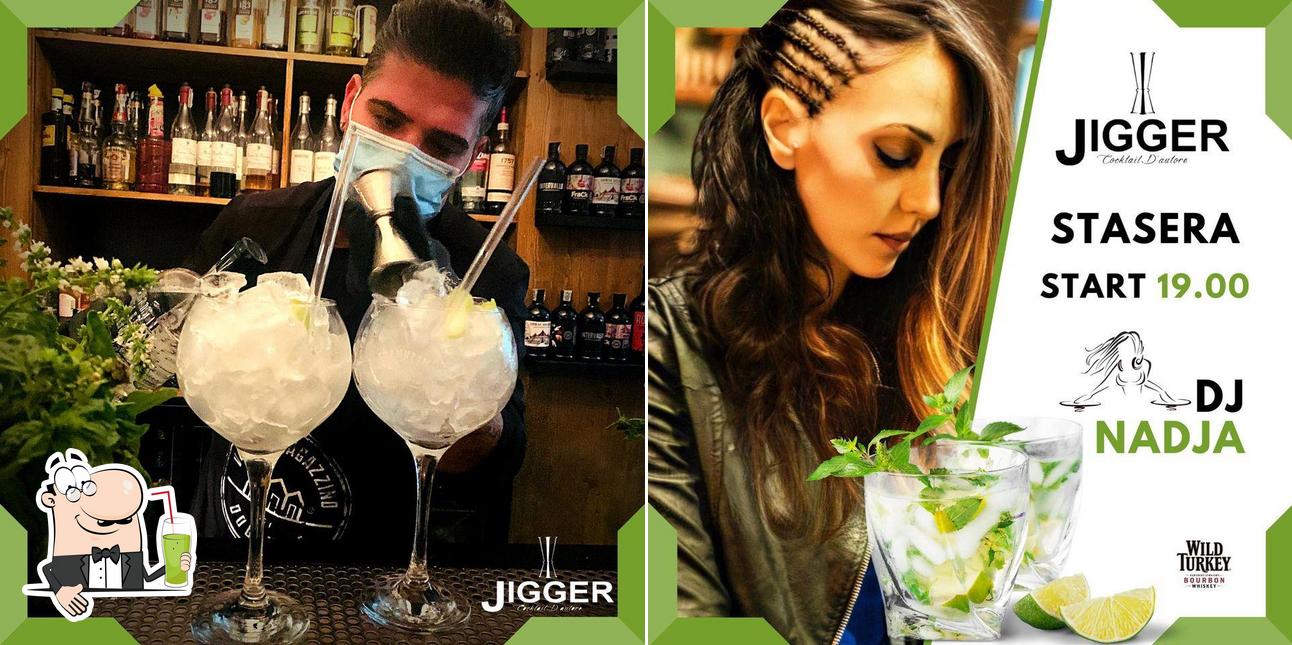 Jigger - Cocktail d'autore offre un'ampia selezione di cose da bere